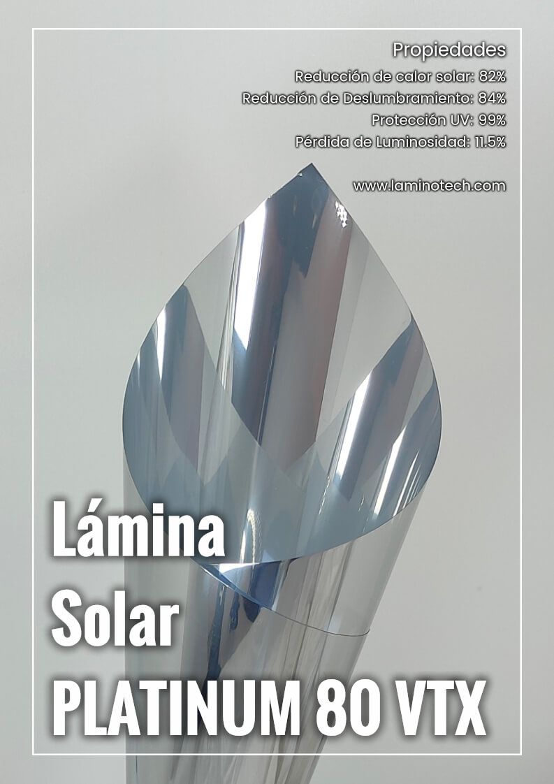 lamina solar Platinum 80 VTX