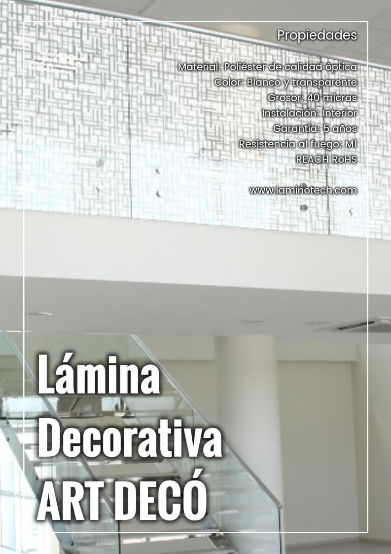 lamina decorativa Art Deco