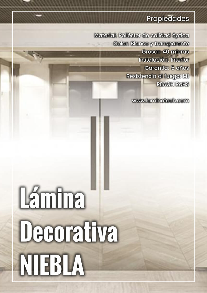 lamina decorativa Niebla