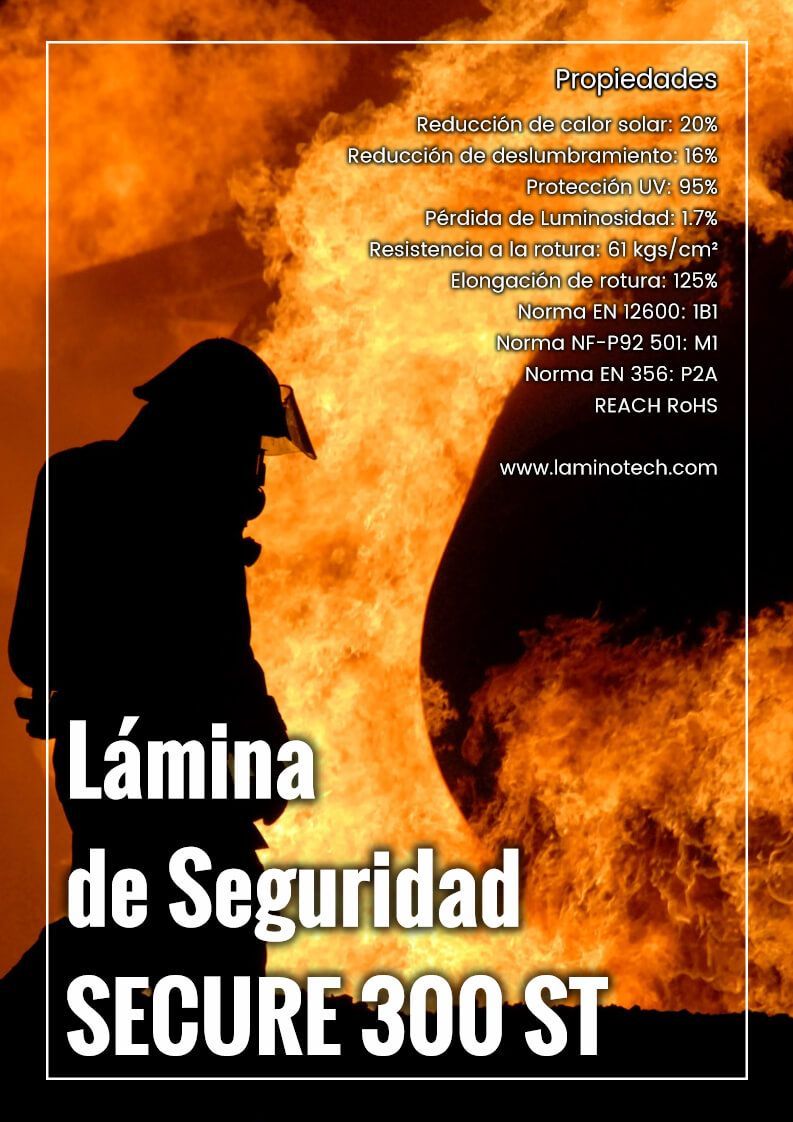 lamina de seguridad Secure 300 ST