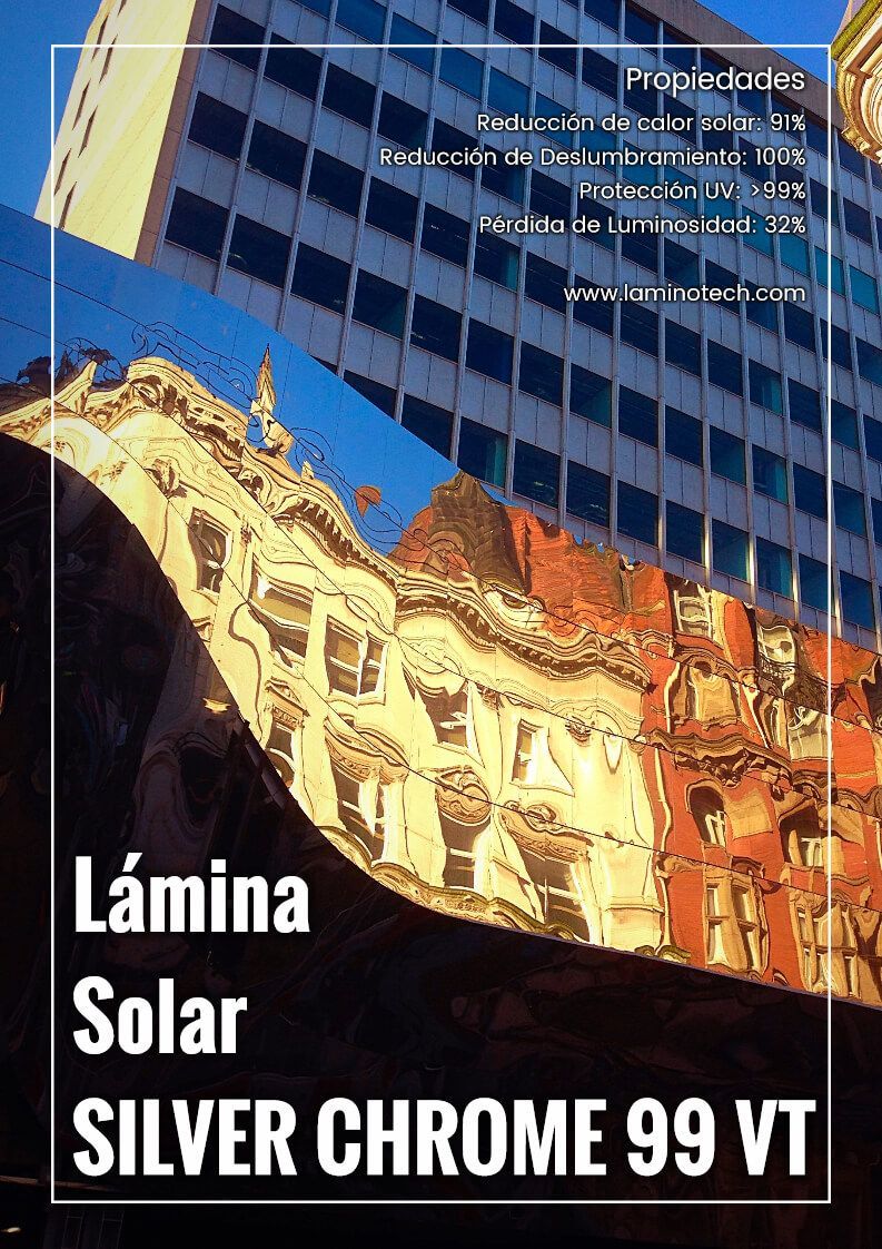 lamina solar Silver Chrome 99 VT