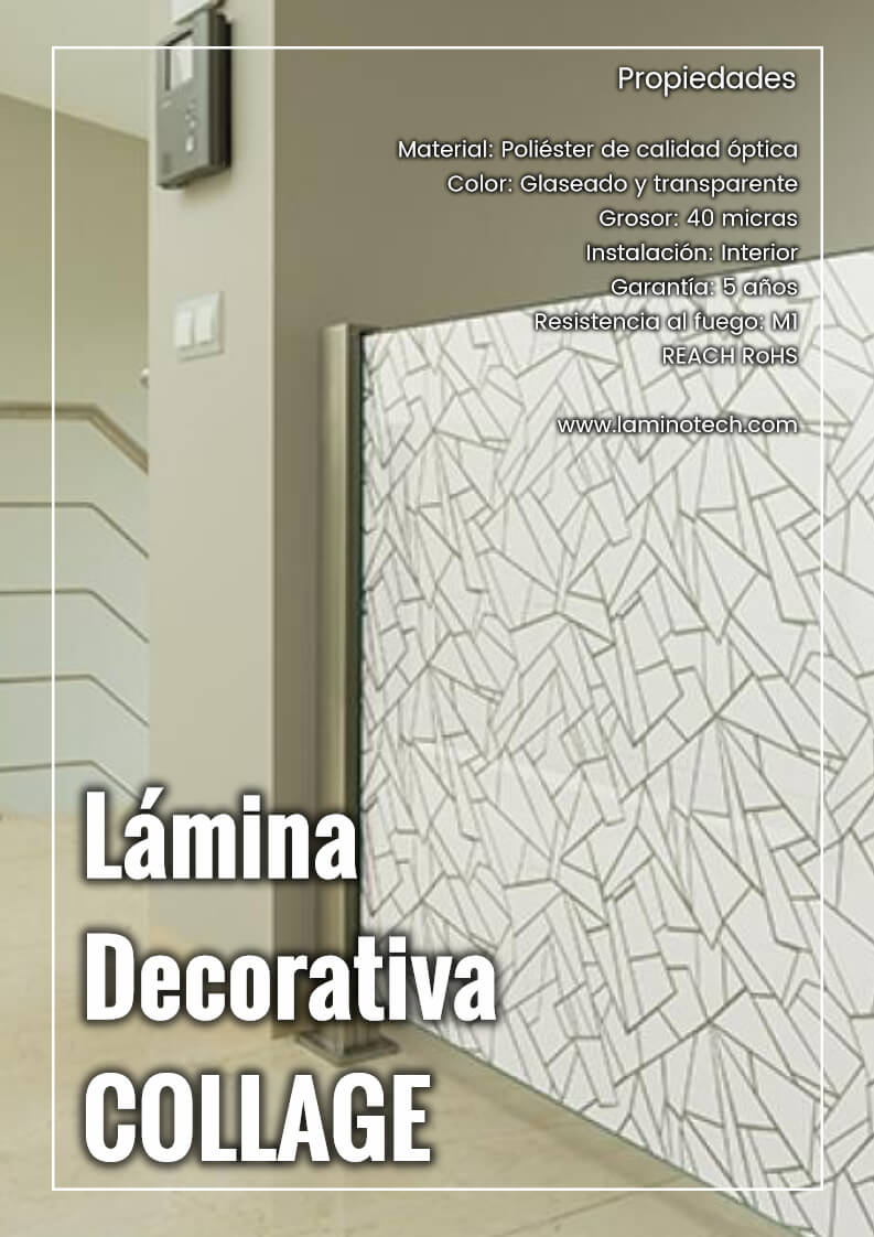 lamina decorativa Collage