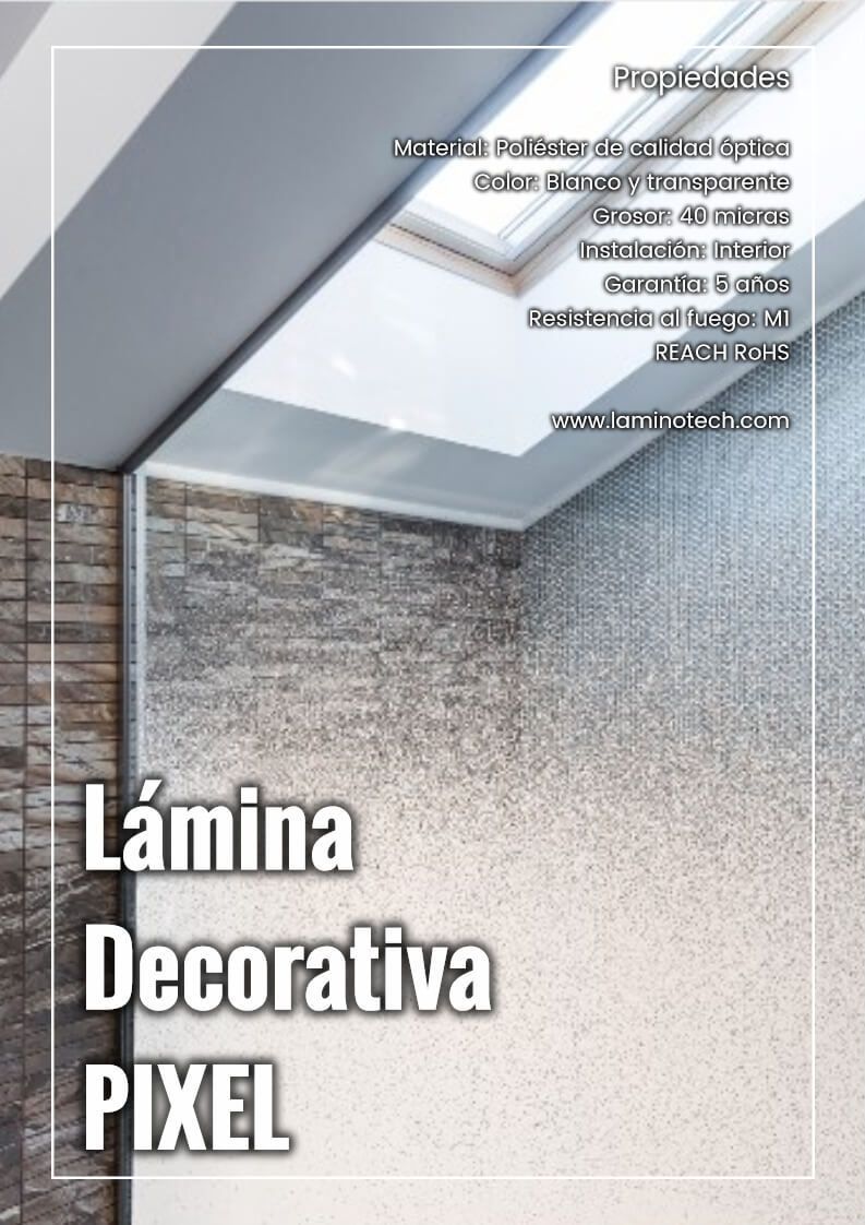 lamina decorativa Pixel
