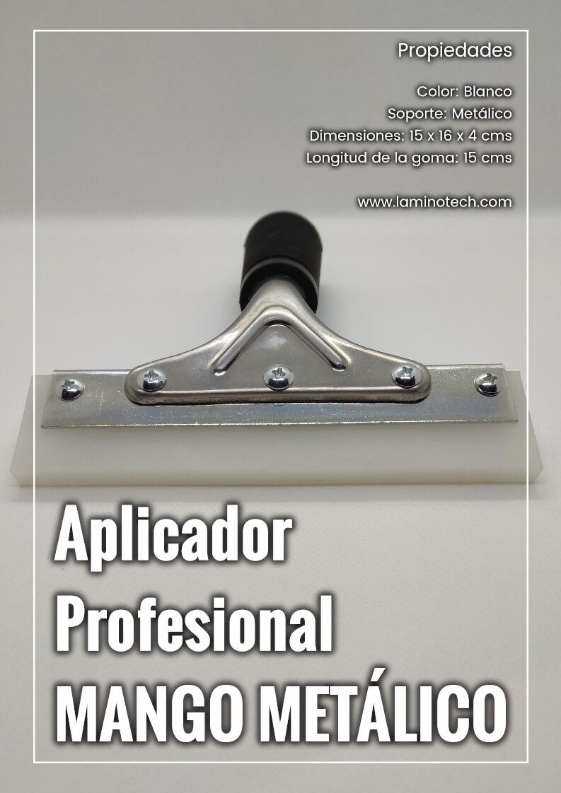 aplicador profesional mango metalico