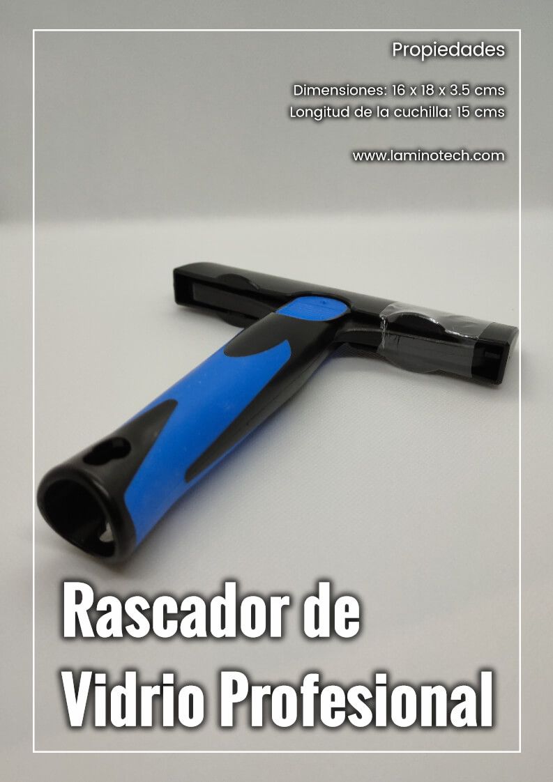 rascador de vidrio profesional