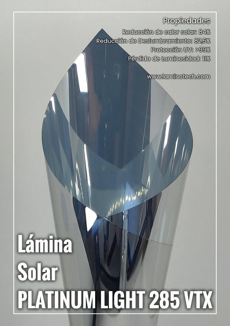 lamina solar Platinum Light 285 VTX