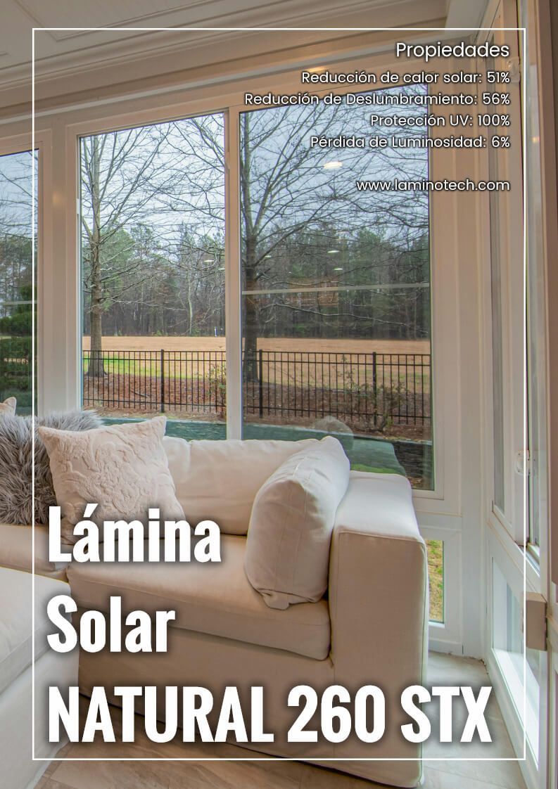 lamina solar Natural 260 STX