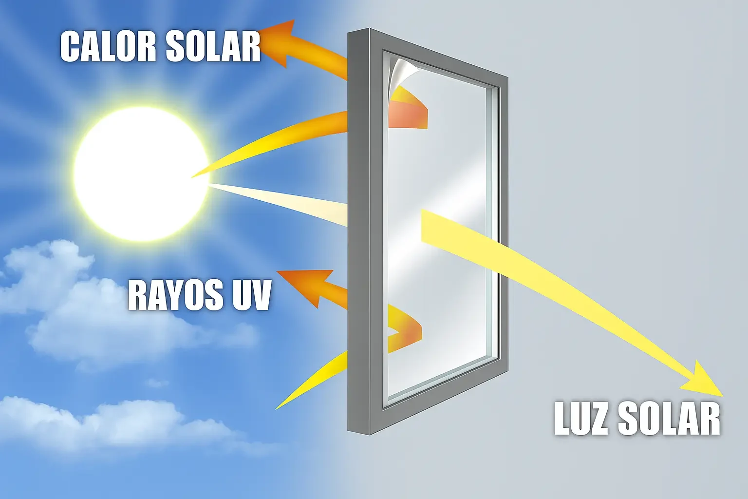 laminas de control solar funcionamiento